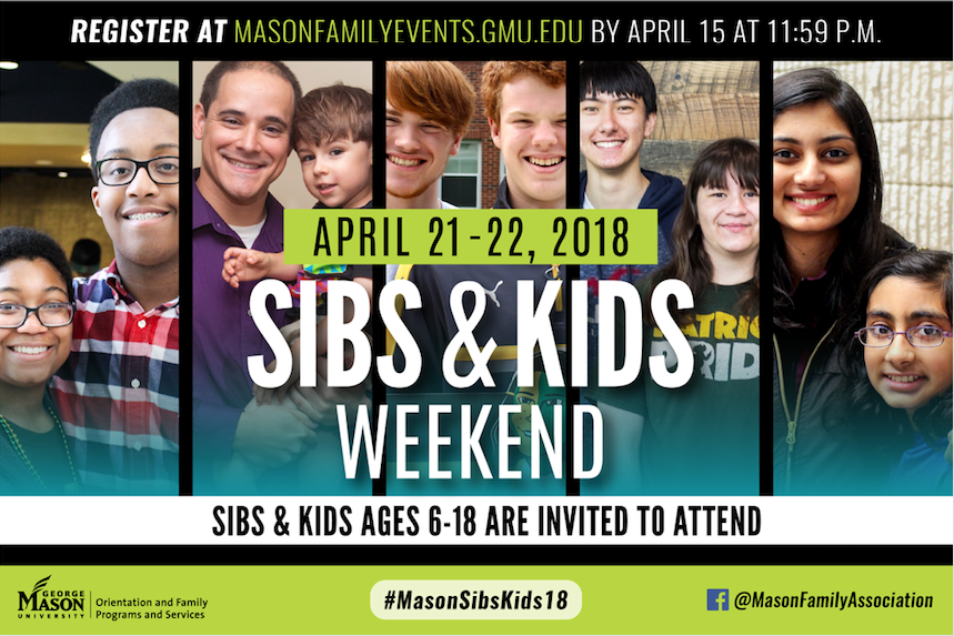 Sibs & Kids Weekend 2018